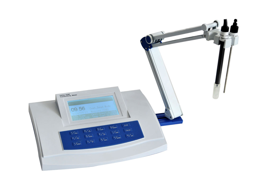 Benchtop Conductivity Meter, 0.000μS/cm~199.9mS/cm, Conductivity/Resistivity/TDS/Salinity/℃