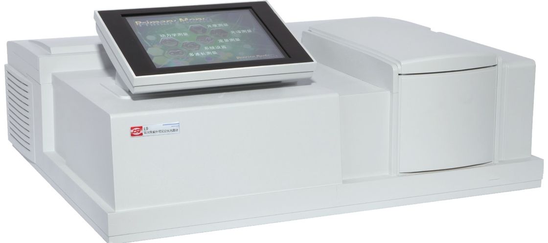 Double Beam scanning UV-VIS Spectrophotometer 190-1100nm,bandwidth 0.5nm/1nm/2nm/4nm/5nm